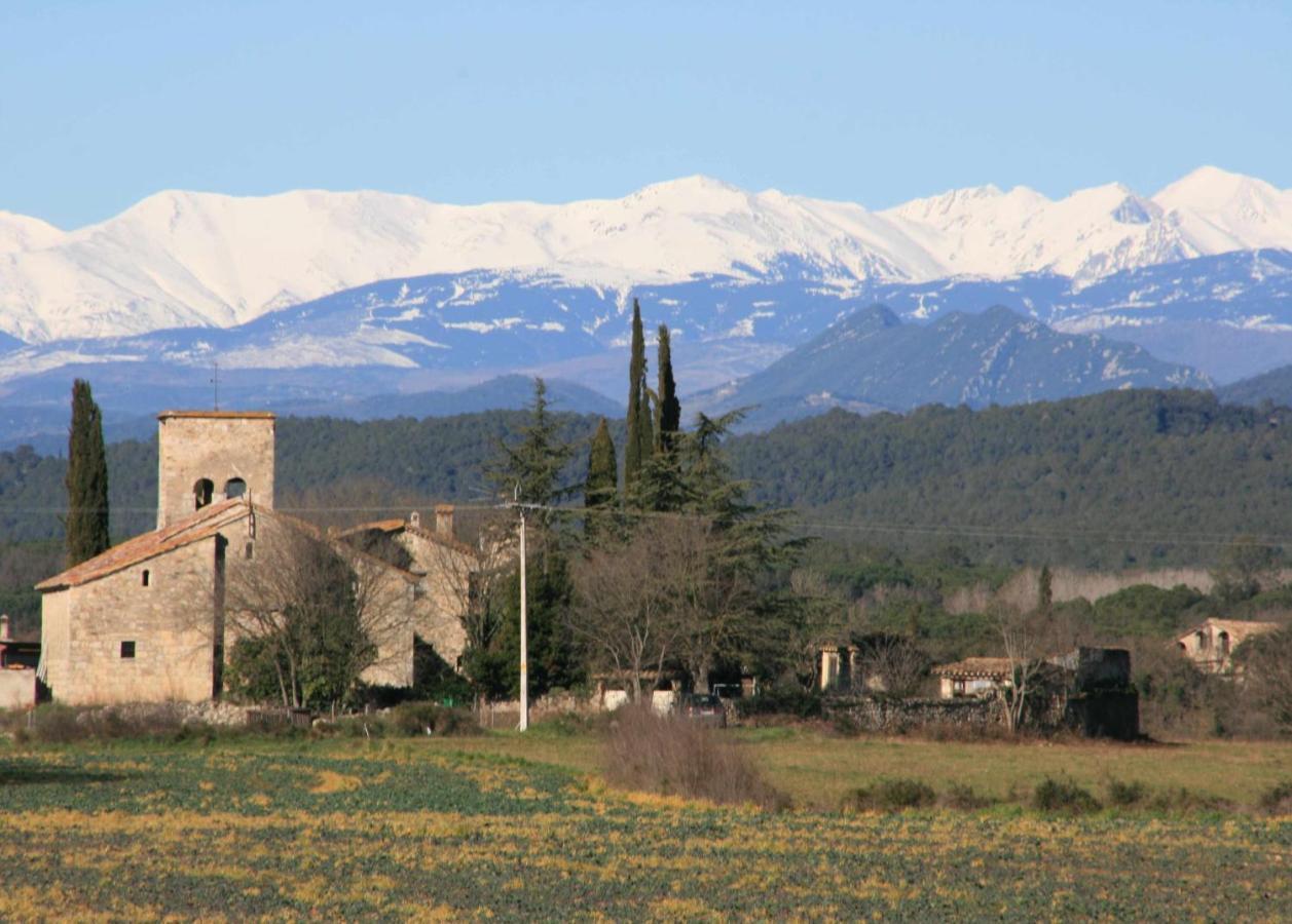 La casita de la Rectoría de Dosquers Maia de Montcal Exterior foto